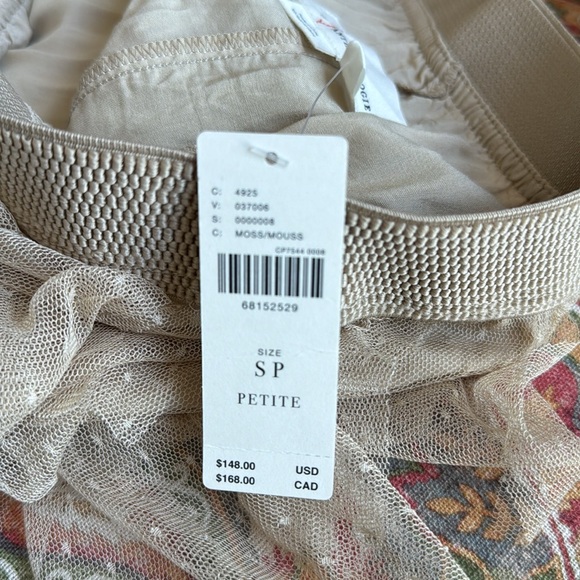 Anthropologie The Cheri Ruffled Tulle Midi Skirt - Picture 4 of 4